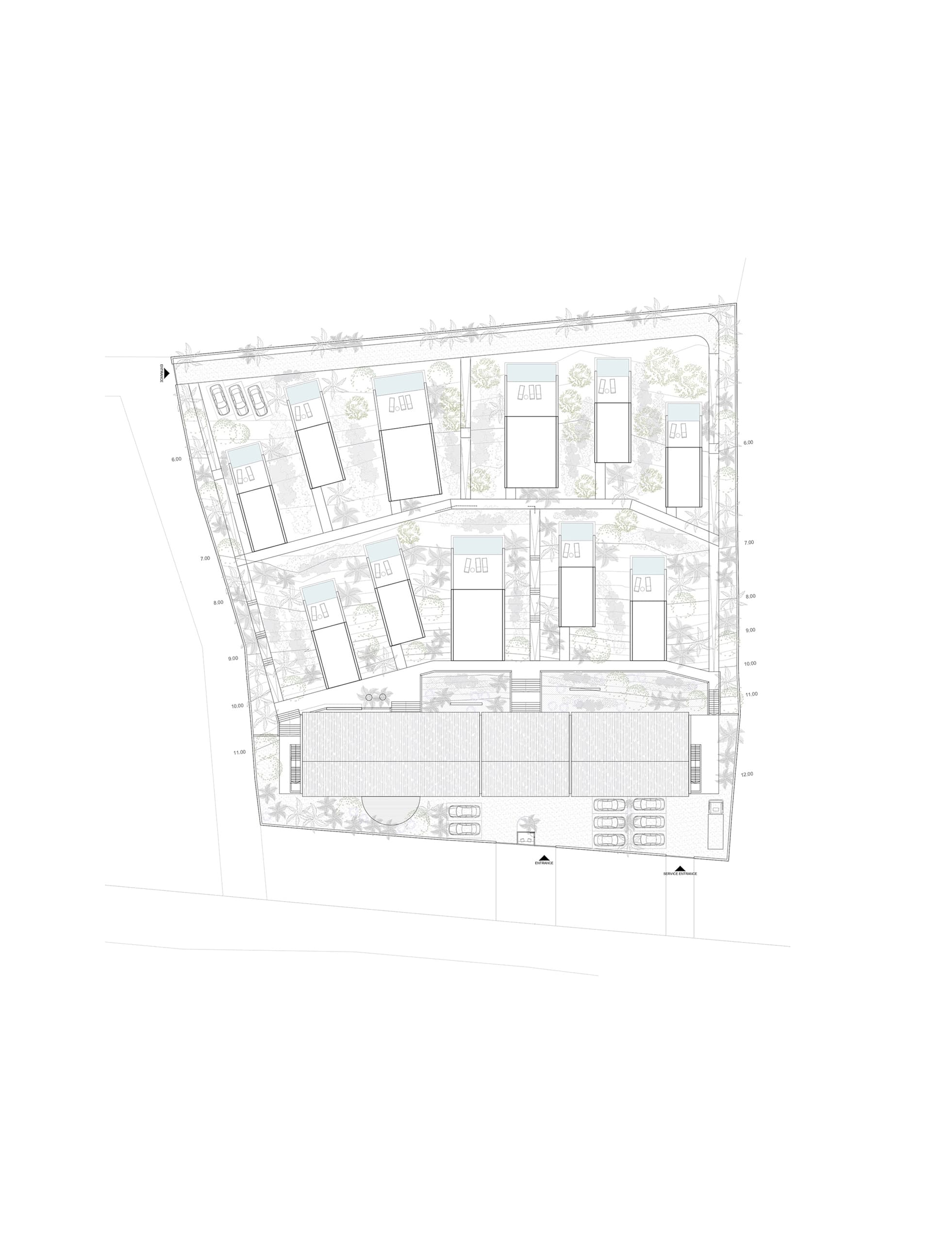 Villa elevation diagrams