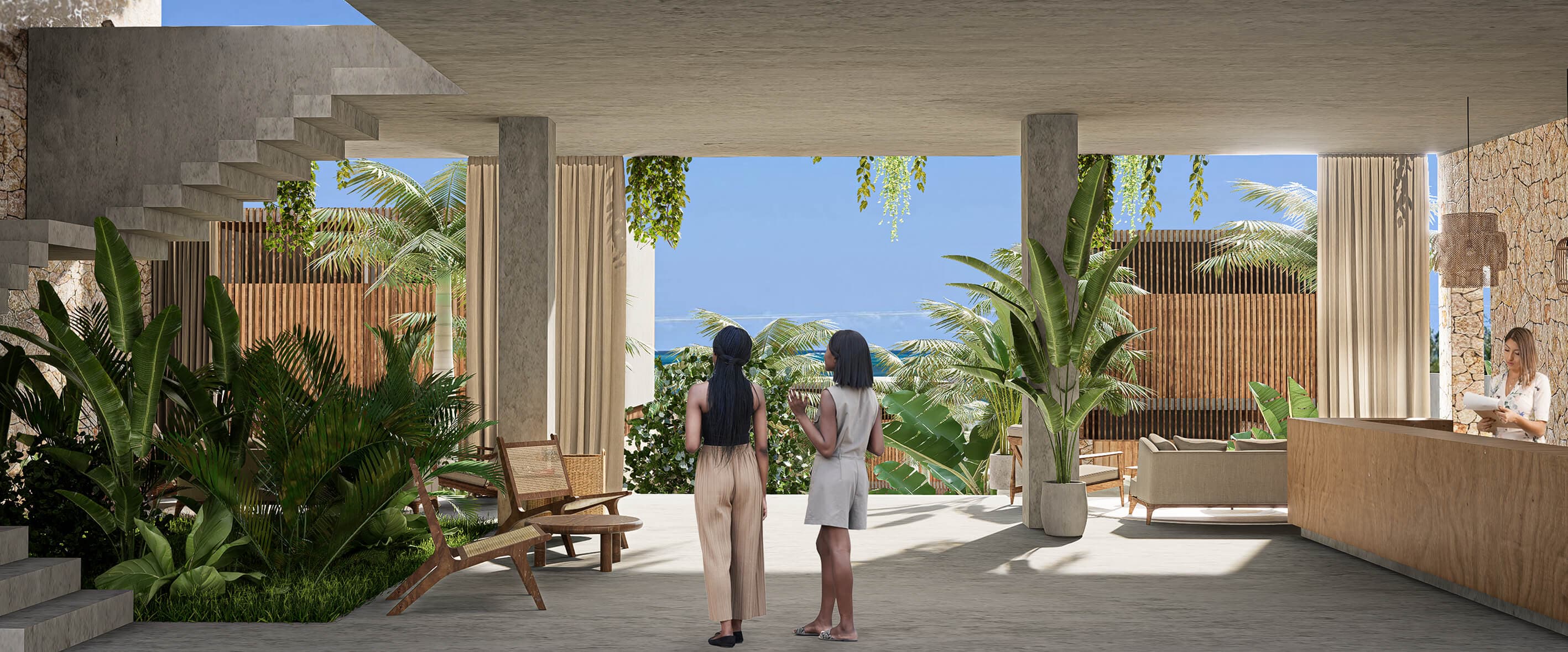 Exterior view with pool