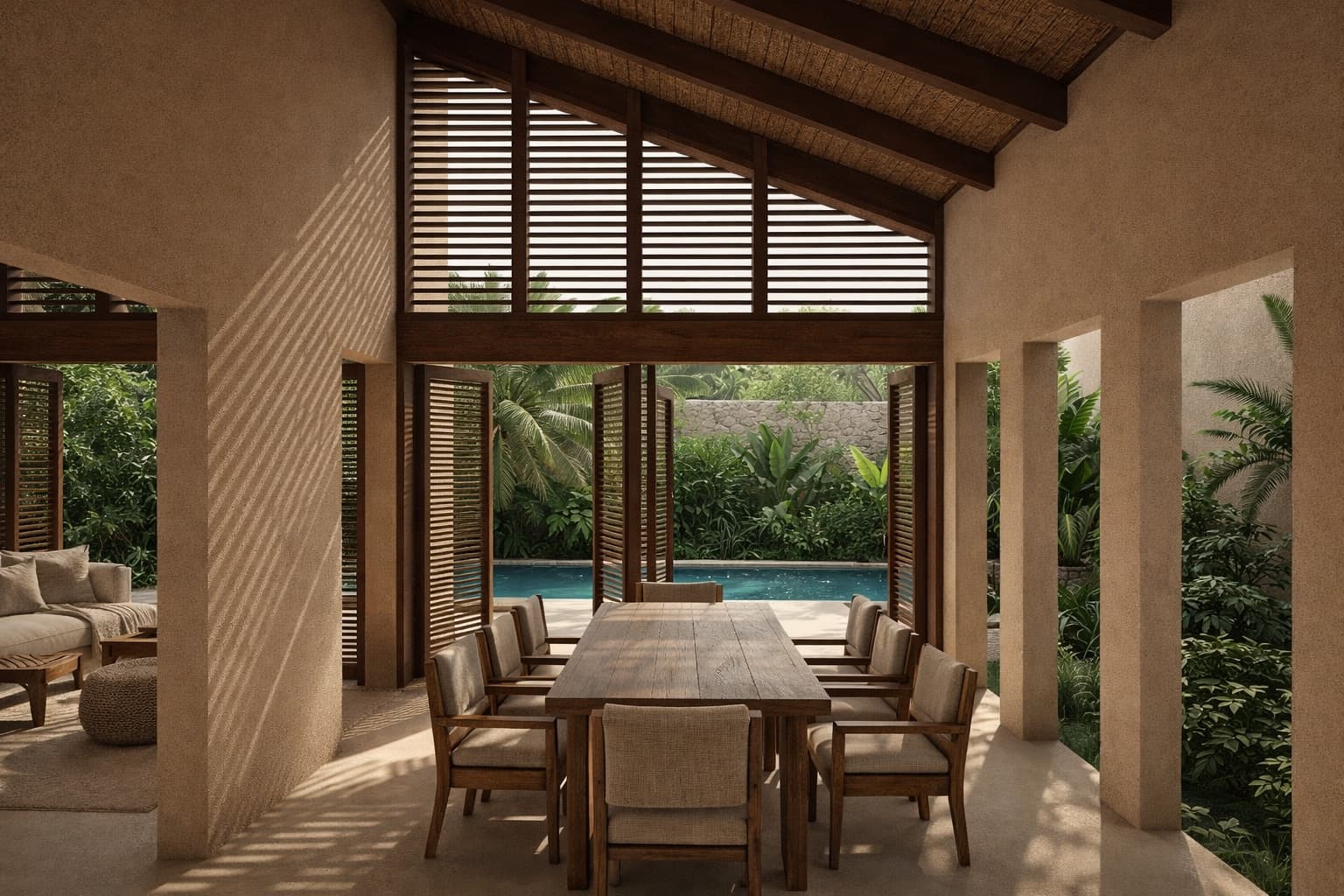 Villa D1 exterior render